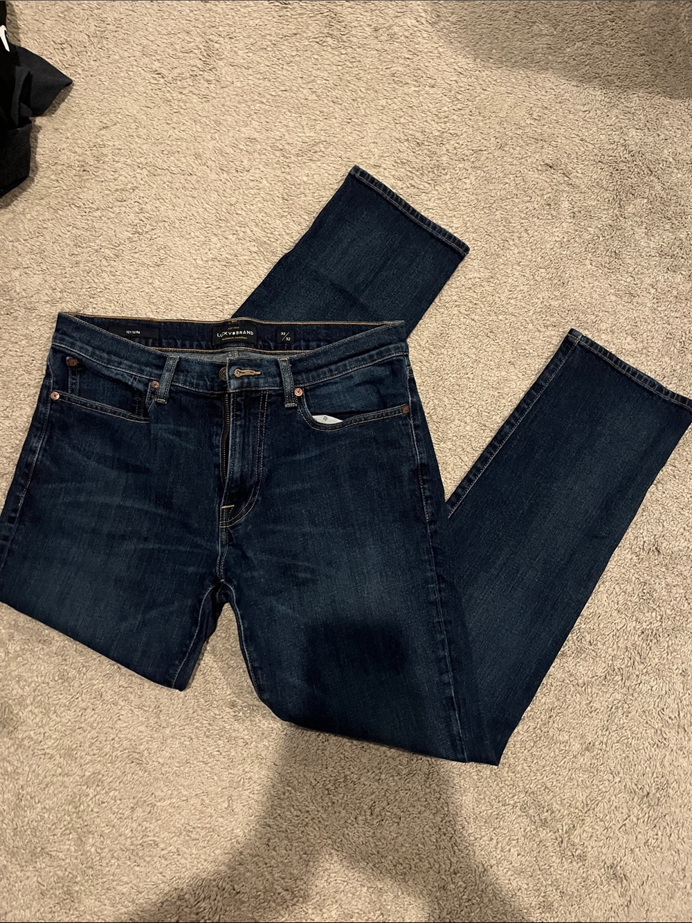 Lucky Brand Men's Indigo Straight Jeans